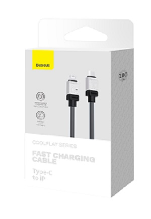 Baseus cable CoolPlay USB-C - Lightning 1m 20W white
