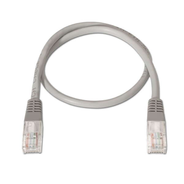 Câble réseau RJ45 Cat.6 UTP AWG24 Aisens - 1,0 m - 10/100/1000 Mbit/s - Gris